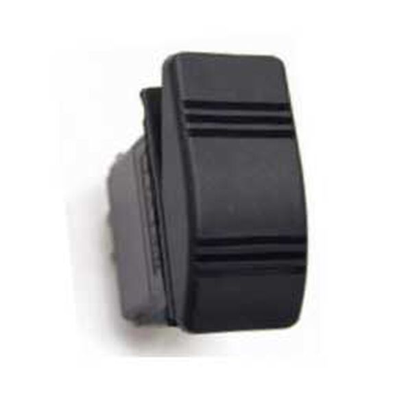 Rocker Switch, On-Off, SPST Universal, Black image number 0