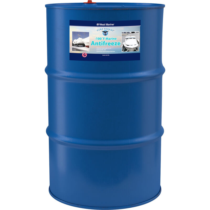 WEST MARINE 100°F Engine & Water System Antifreeze, 55 Gallon West