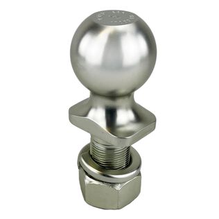 Trailer Hitch Ball, 2 5/16" x 1.25" x 2.75" Long Plastic Base
