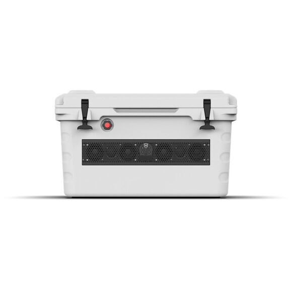 Wet Sounds SHIVR-55-WHI 58 Quart Ice Chest in White with Built in Powered Bluetooth Soundbar image number 0