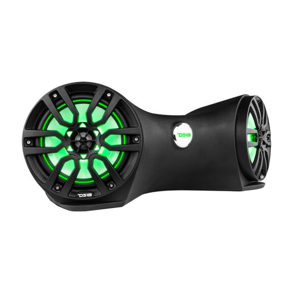 HYDRO 8" NXL-8BK Double Jet ski Rear Sound Bar with Integrated RGB LED Lights, 750 Watts, Black image number 1