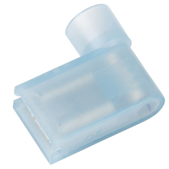 16-14 AWG Female Flag Nylon Disconnects, Blue, 4-Pack image number 0