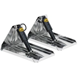 Extreme Duty Performance Trim Tab Kit, 17"L x 12"W, 12-Volt, Single Actuator