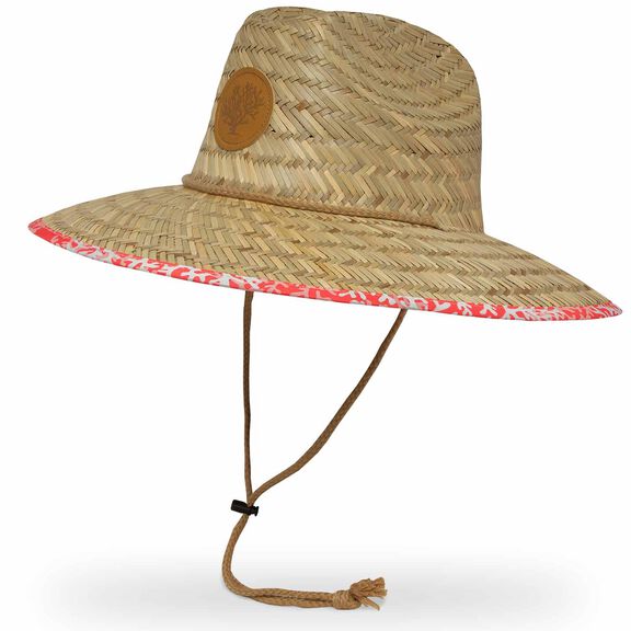 Coral Reef Coral Catamaran Straw Hat image number 0