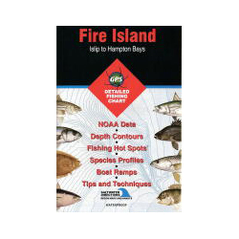 Fire Island Inshore, Islip to Hampton Bays, NY, Fishing Chart image number 0