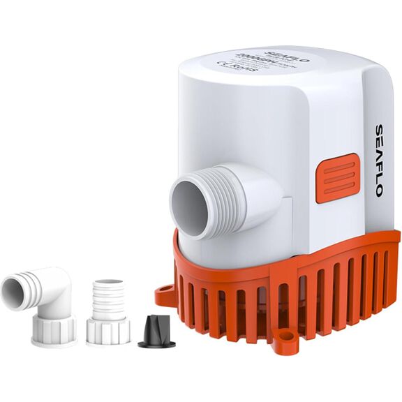 SEAFLO 17 Series 1500 GPH Automatic Bilge Pump, 24V image number 0