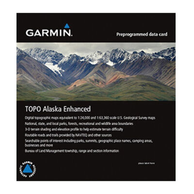 Topo Alaska Enhanced SD Card