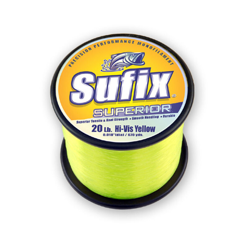 SUFIX Superior Monofilament Line, 40Lb, 1485Yds West Marine