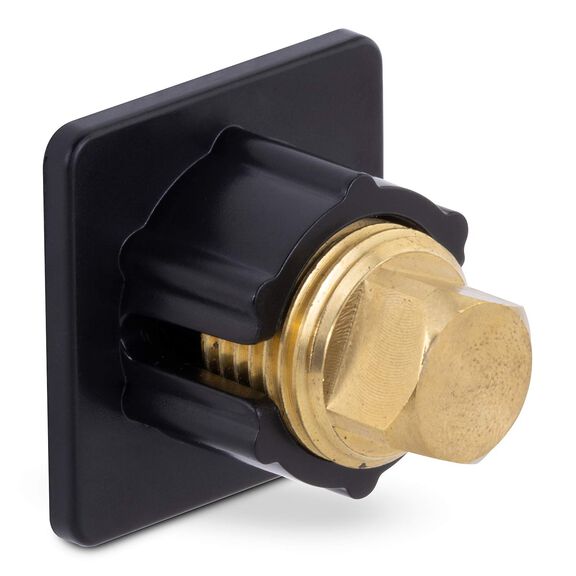 1/2" Brass Transom Drain Plug Dock image number 0
