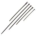 Radiused Cable Ties, 7 1/2", Nylon, 100 Pack image number 0