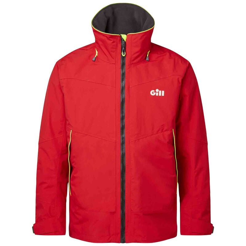 Gill Men's Coastal Jacket, in Red, Size XS | by West Marine
