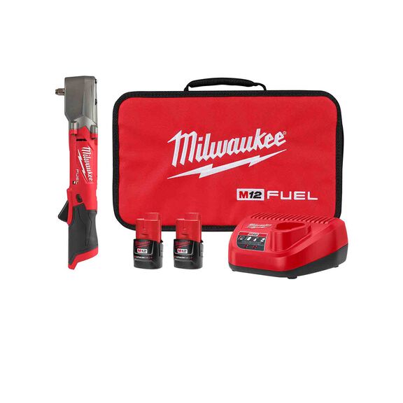 M12 FUEL&trade; 3/8" Right Angle Impact Wrench Kit image number 0