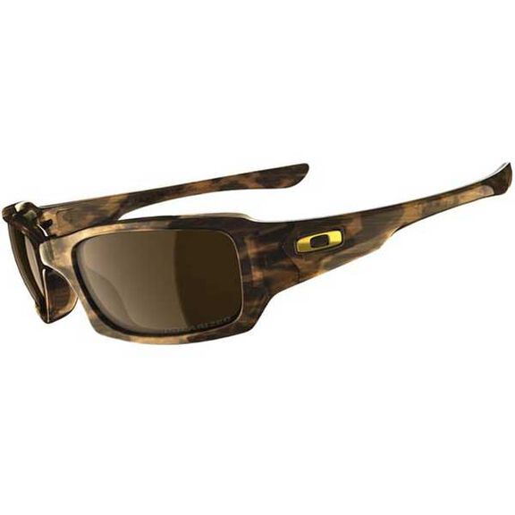 Fives Squared&trade; Polarized Sunglasses, Tortoise Frames with Bronze Lenses image number 0