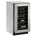 18" Stainless Wine Captain, LHH Lock image number 0