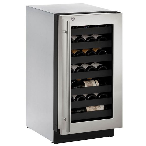 18" Stainless Wine Captain, LHH Lock image number 0