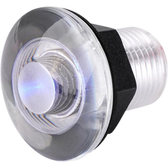 SEAFLO 06 Series Flush Mount Livewell LED Light - Blue, 12V image number 1