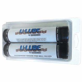 U-Lube Ball Valve Grease, 3 oz., 2-Pack