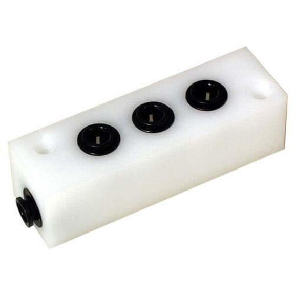 Manifold, 3 Outlet, 6 x 6mm image number 0