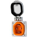 Combo Inlet & Connector, 50A 125/250V, Stainless Steel image number 2