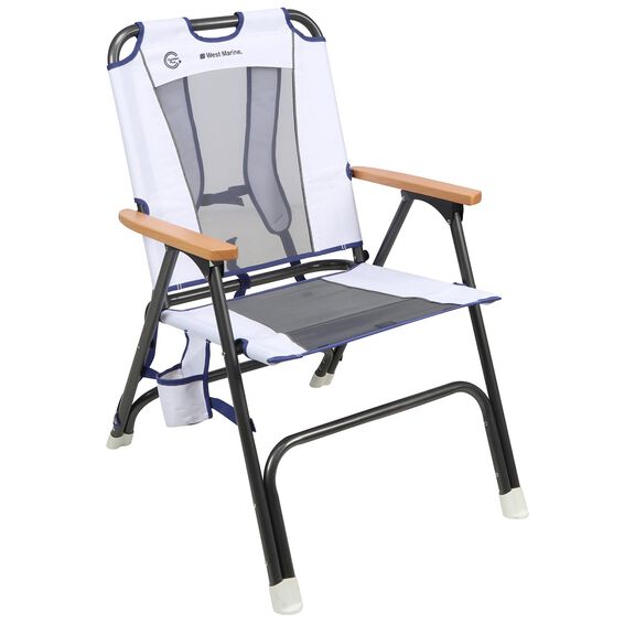Comfort Plus Crew Deck Chair, White image number 1
