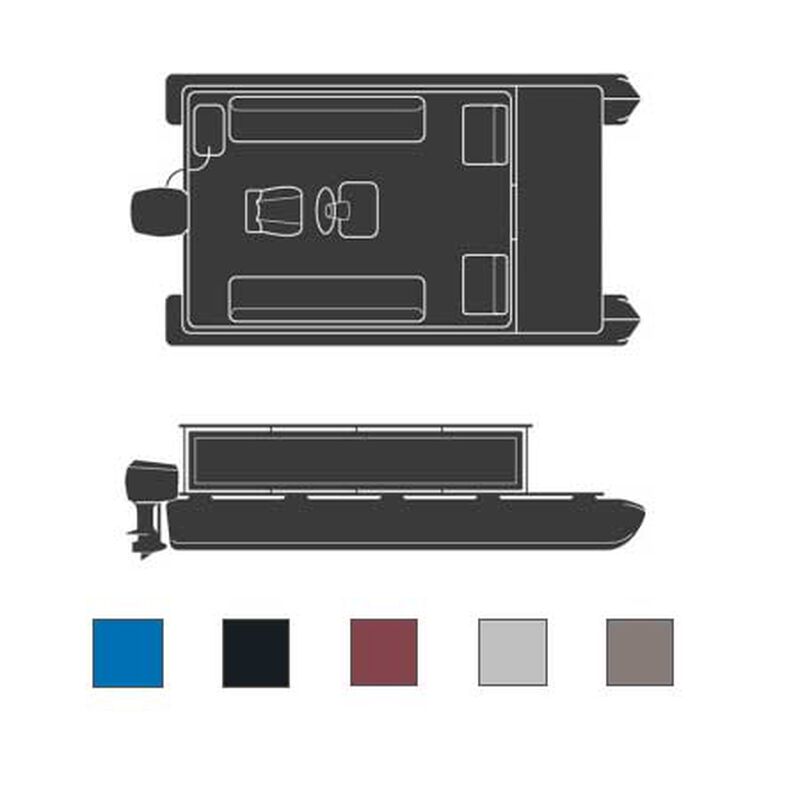 Pontoon Boat Covers, Road Max Poly/Cotton Covers West Marine