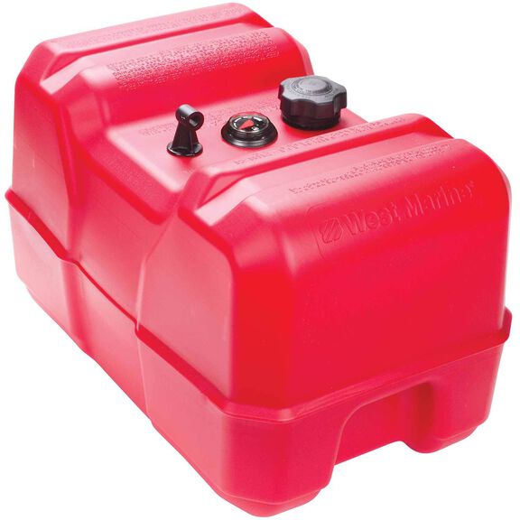 12 Gallon Tall-Profile Low Permeation Above-Deck Fuel Tank image number 0