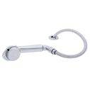 Deck-Mount Sprayer Large Chrome Sprayer w/Elbow, 6' Stainless Steel Hose, Low Profile Holder image number 1