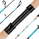 4'3" Li'l Finz Kids Spinning Rod, Medium Power, Teal image number 0