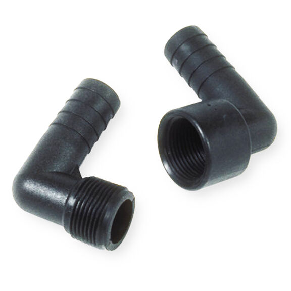 Marelon 90&deg; Elbow, 1/2" Female NPS, 5/8" Hose ID image number 0