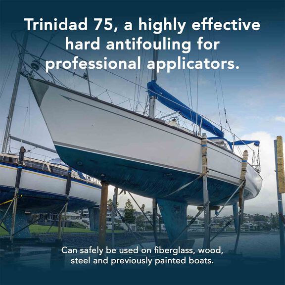 Trinidad 75 Antifouling Paint, Black, Gallon image number 6