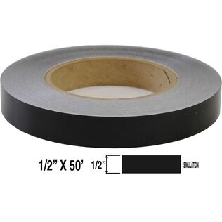 Premium 1/2" X 50' Single Pinstripe - Black