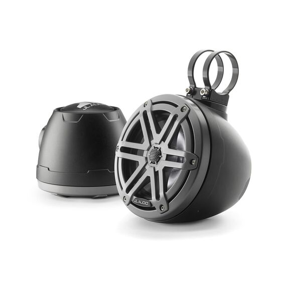 M3-650VEX-Mb-S-Gm-i 6.5" Coaxial Speakers with RGB LED Lighting, Gunmetal Sport Grilles image number 4