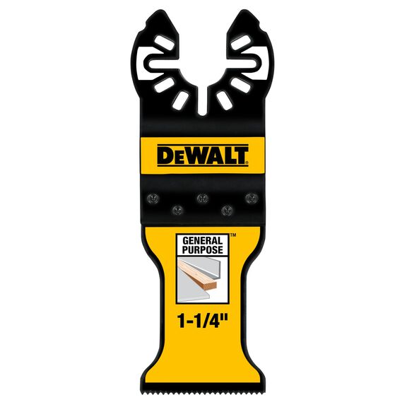 DEWALT 1-1/4" Titanium Oscillating Tool Blade For Wood with Nails (1 Pack) image number 0