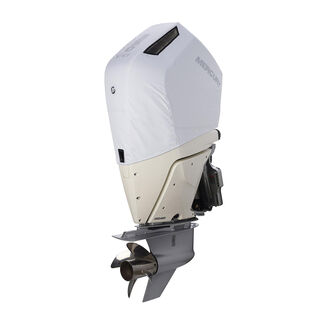Mercury 8M0228525 5.7L V10 350hp Outboard Vented Splash Cover, White