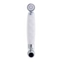 Hammer-Head Sprayer, No Hook, w/Elbow 1/2" NPS Chrome/Arctic White image number 2