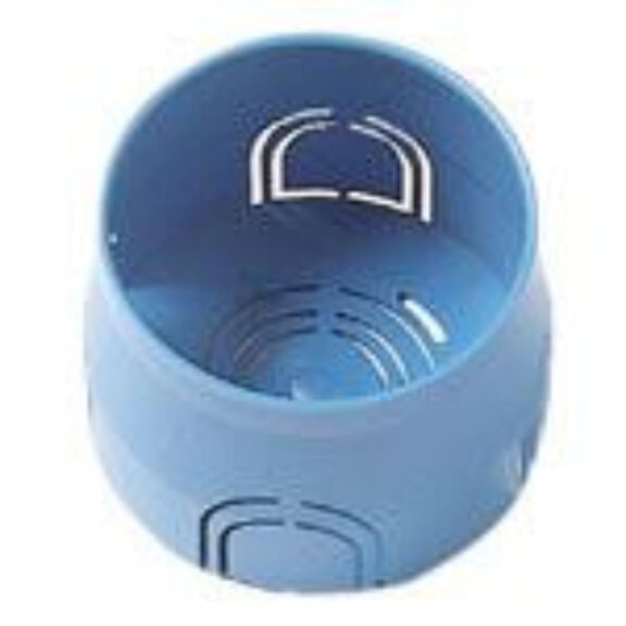 Vimar V71001 Round Flush Mounting Box, Single-Module, Masonry image number 0