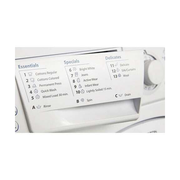 Compact Clothes Washer 120V White image number 1