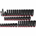 SHOCKWAVE&trade; 43 Piece Impact Duty&trade; 3/8" Drive SAE & Metric Deep 6 Point Socket Set image number 0