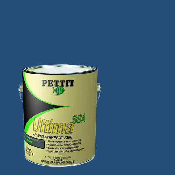 Ultima SSA Antifouling Paint, Blue, Gallon image number 0
