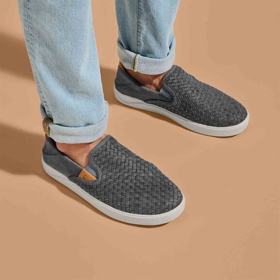 Men's Lae'ahi Lauhala Slip-On Shoes image number 5