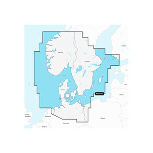 Navionics Platinum+ EU645L Skagerrak and Kattegat, Electronic Chart