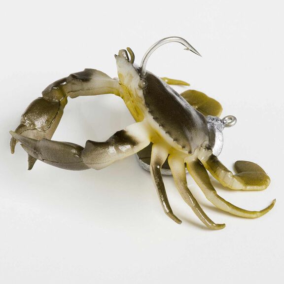 3D Crab TPE Soft Fishing Bait image number 0