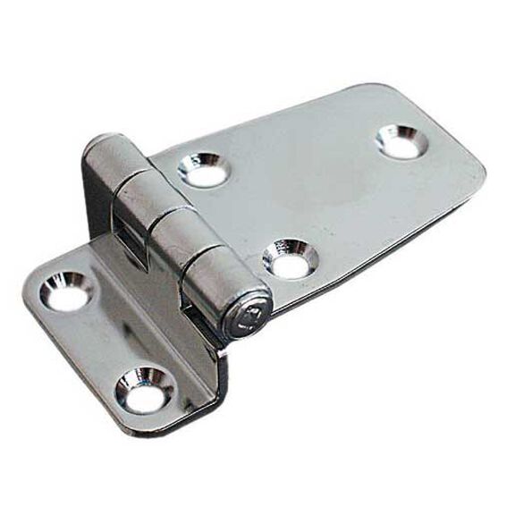 Euro Offset Stainless Steel Hinge, 2 5/8" image number 0