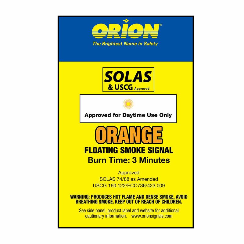 Orange SOLAS Floating Smoke Signal image number 1