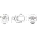 SEAFLO 33W Series 12V Brushless Diaphragm Pump 3.0 GPM 45 PSI image number 2