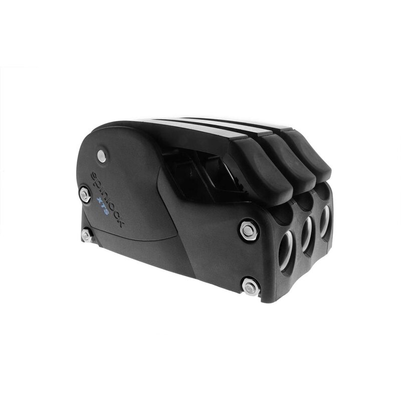 Spinlock Triple XTS Rope Clutch with Ceramic Cam and Base, for Small Diameter Lines, 6-10mm | For Sailing | by West Marine