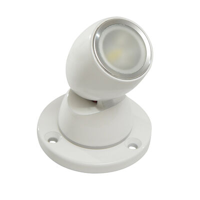 GAI2 Positionable LED Light with Heavy-Duty Base, Full-Color Output with White Housing