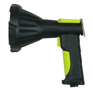 Waterproof Rechargeable Pistol Grip LED Spotlight 4,500 Lumen with Flotation and Shatterproof Lens