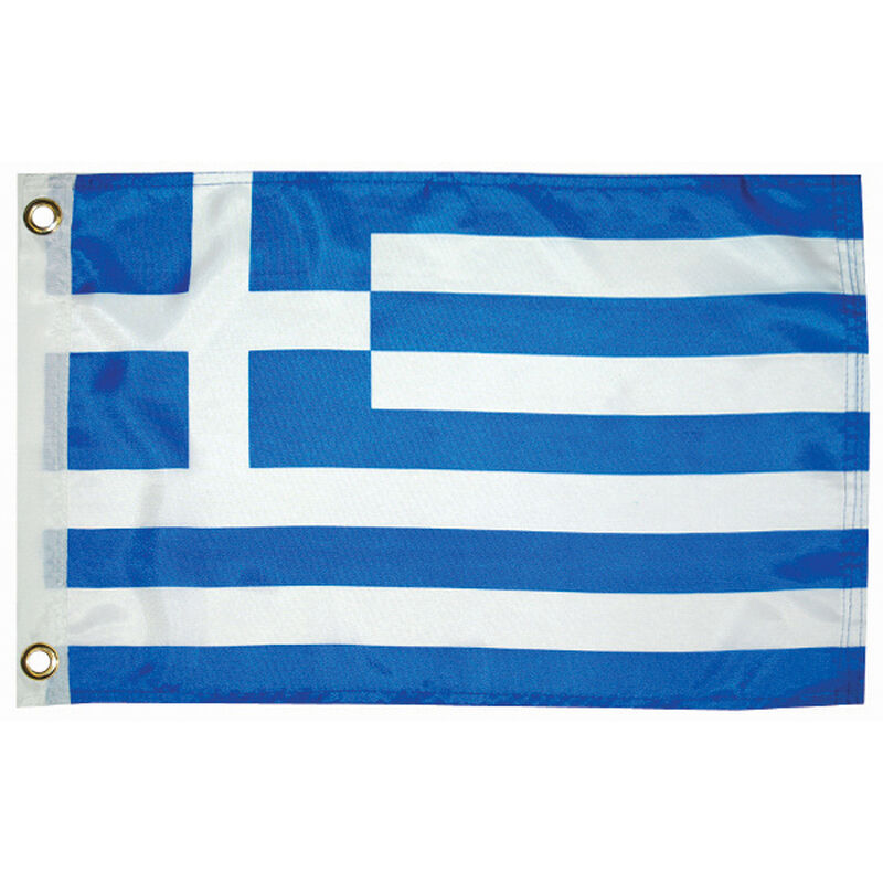 Greece Courtesy Flag, 12" x 18" image number 0