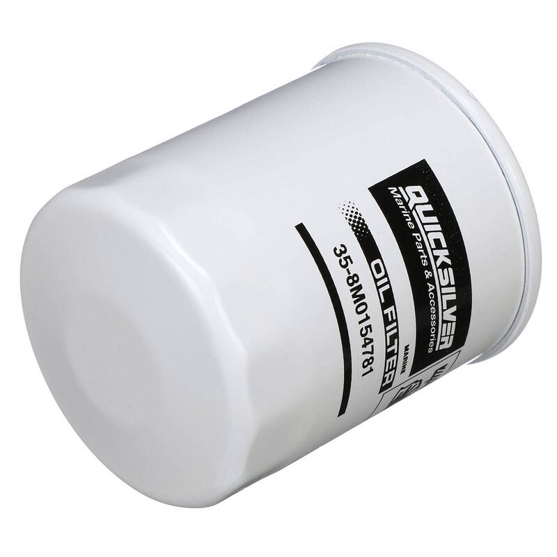 Quicksilver 8M0154781 Oil Filter for Select Johnson/Evinrude 90/115hp and Select Suzuki 70-115hp | by West Marine